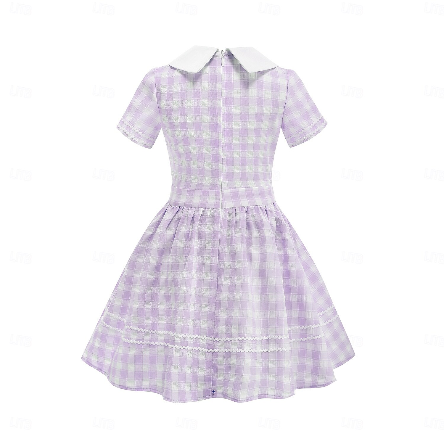 Anni 1950 Retrò Vintage Midi Abito Swing Vestito Svasato Maniche corte Aderente & Svasato Altalena a dondolo Costume Ragazze Giornata universale dell'infanzia Mascherata Vacanza Abbigliamento del 2026 a $52.99 –P13