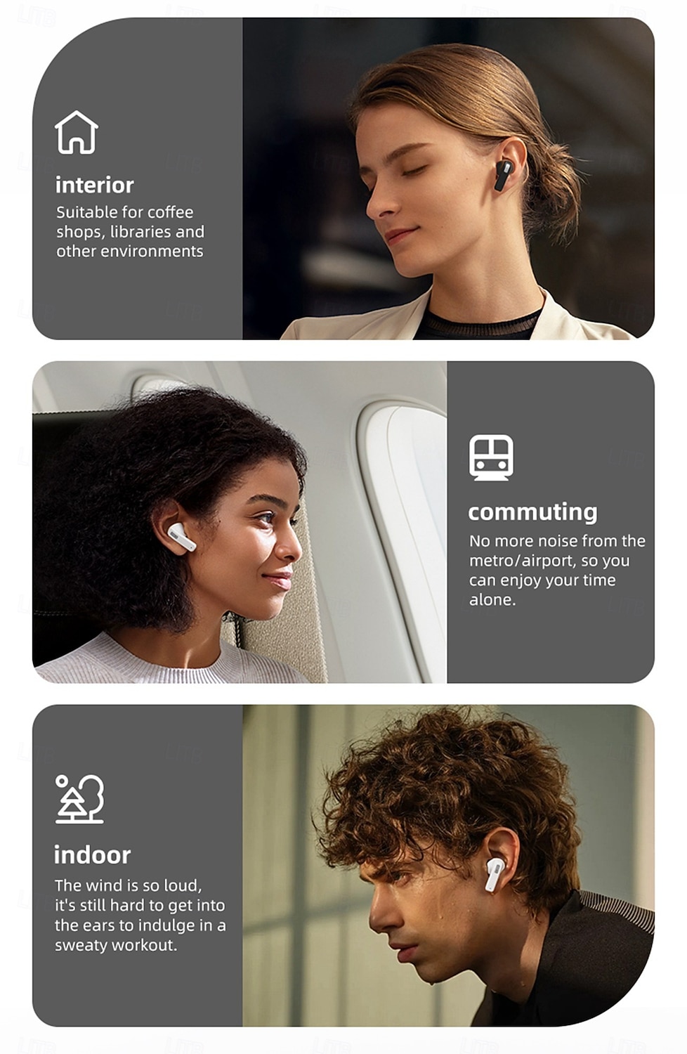 K8 Auricolari True Wireless TWS In-ear Bluetooth 5.3 Cancellazione del rumore Stereo Con la scatola di ricarica per Apple Samsung Huawei Xiaomi MI Allenamento in Palestra Uso Quotidiano All'aperto del 2026 a $67.99 –P11