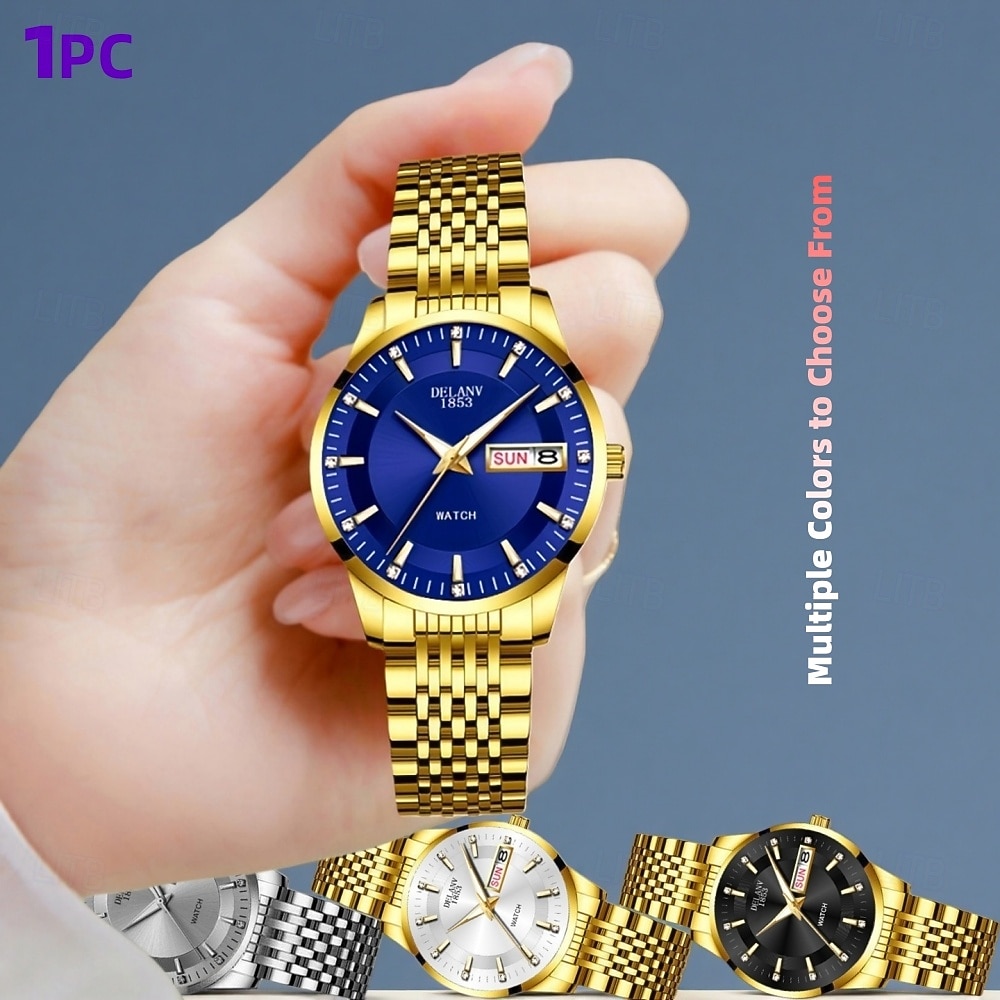 Mother's Day Gift Women Quartz Watch Casual Luminous Calendar Date Alloy Watch 2026 - $19.99 –P1