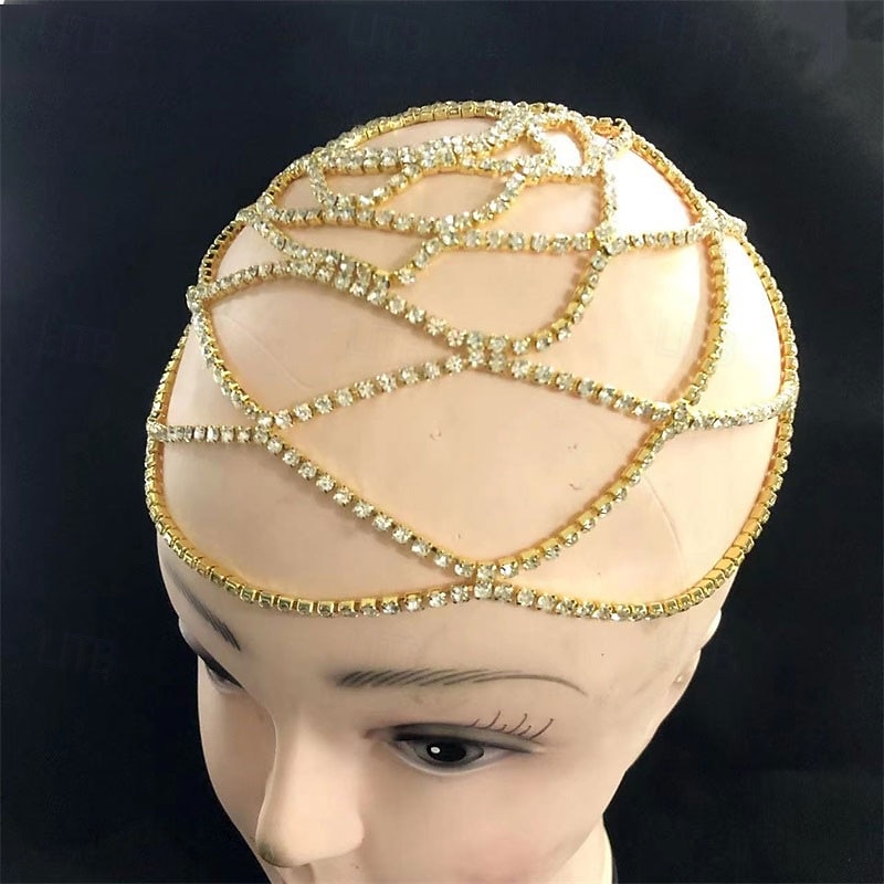 Samba Accessories Kimalteleva strassi-verkkopäähine hiuskoriste esitysasu 2026 - $12.49 –P5