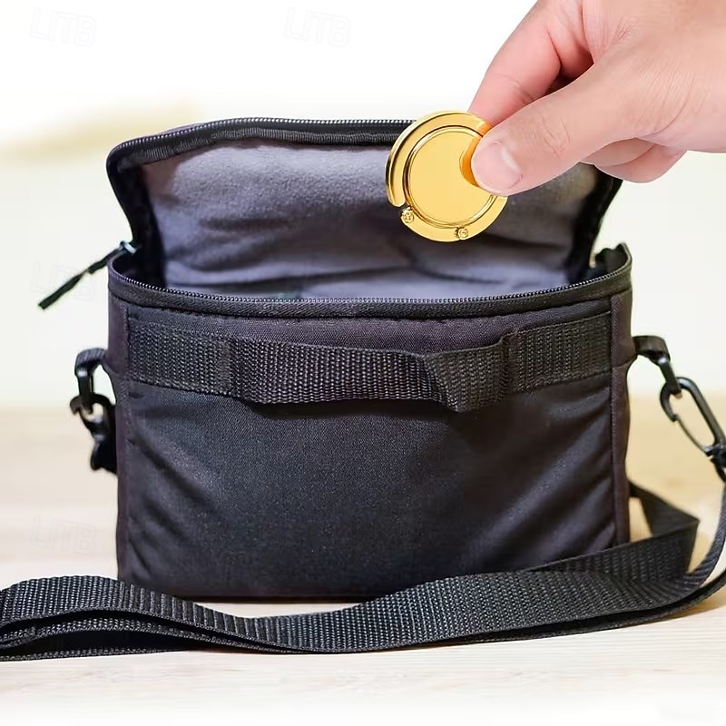 4 ganchos de metal plegables para bolsos, portátiles y antideslizantes, multifuncionales en tono dorado, adecuados para mesas, almacenamiento de billeteras, bolsos de mujer, ganchos para mochilas de 2026 - $21.99 –P4