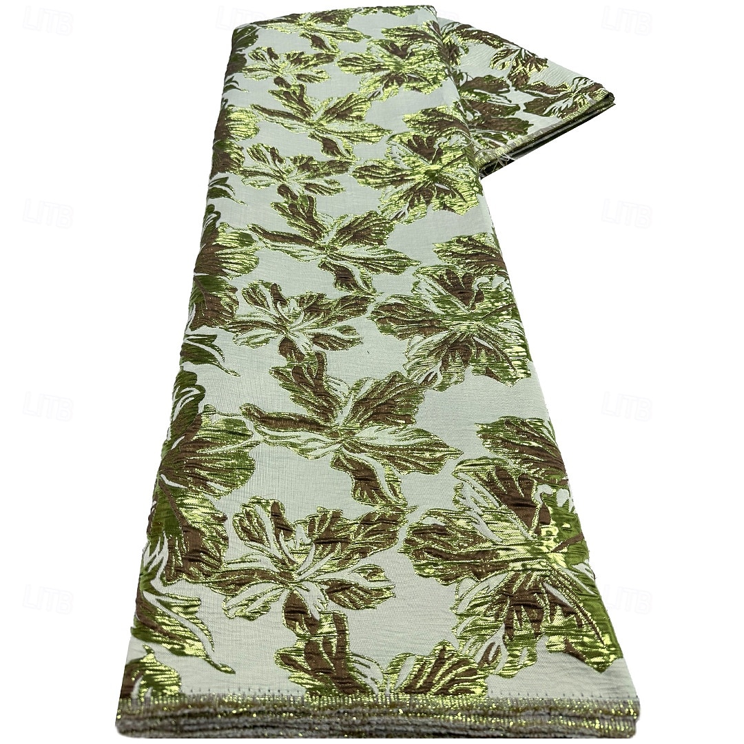 Corte A Hasta el Suelo Vestidos de coctel Elegante Vintage Floral Manga Corta Cuello Barco Fiesta de jardin Boda Bolsillo Jacquard con Estampado flor Plisado Bolsillo 2026 - $182.99 –P2