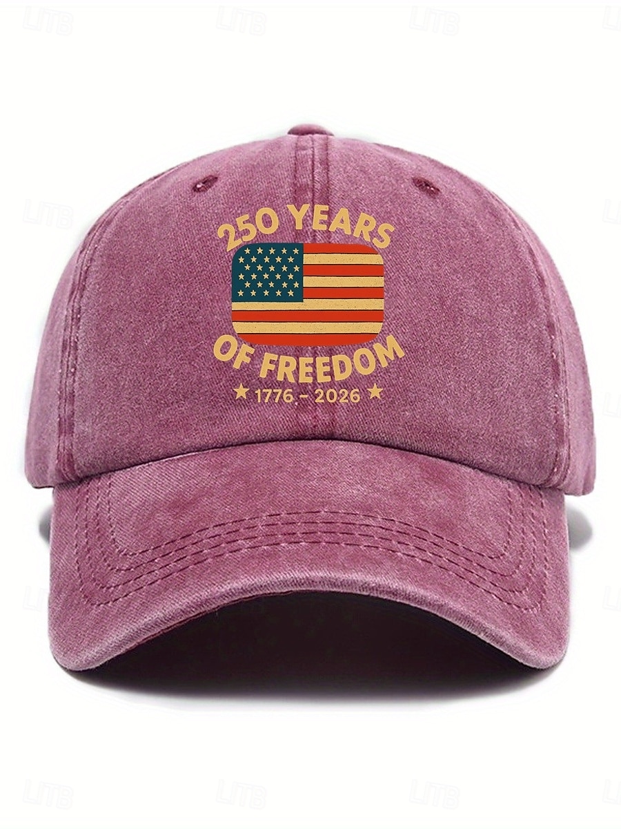 Mujer Sombrero Sombrero del 250 aniversario de Estados Unidos Gorra de Béisbol Sombrero para el sol Gorra gráfica Protección Solar Resistente al Viento Transpirable Diario Exterior Fin de semana 2026 - $8.49 –P3