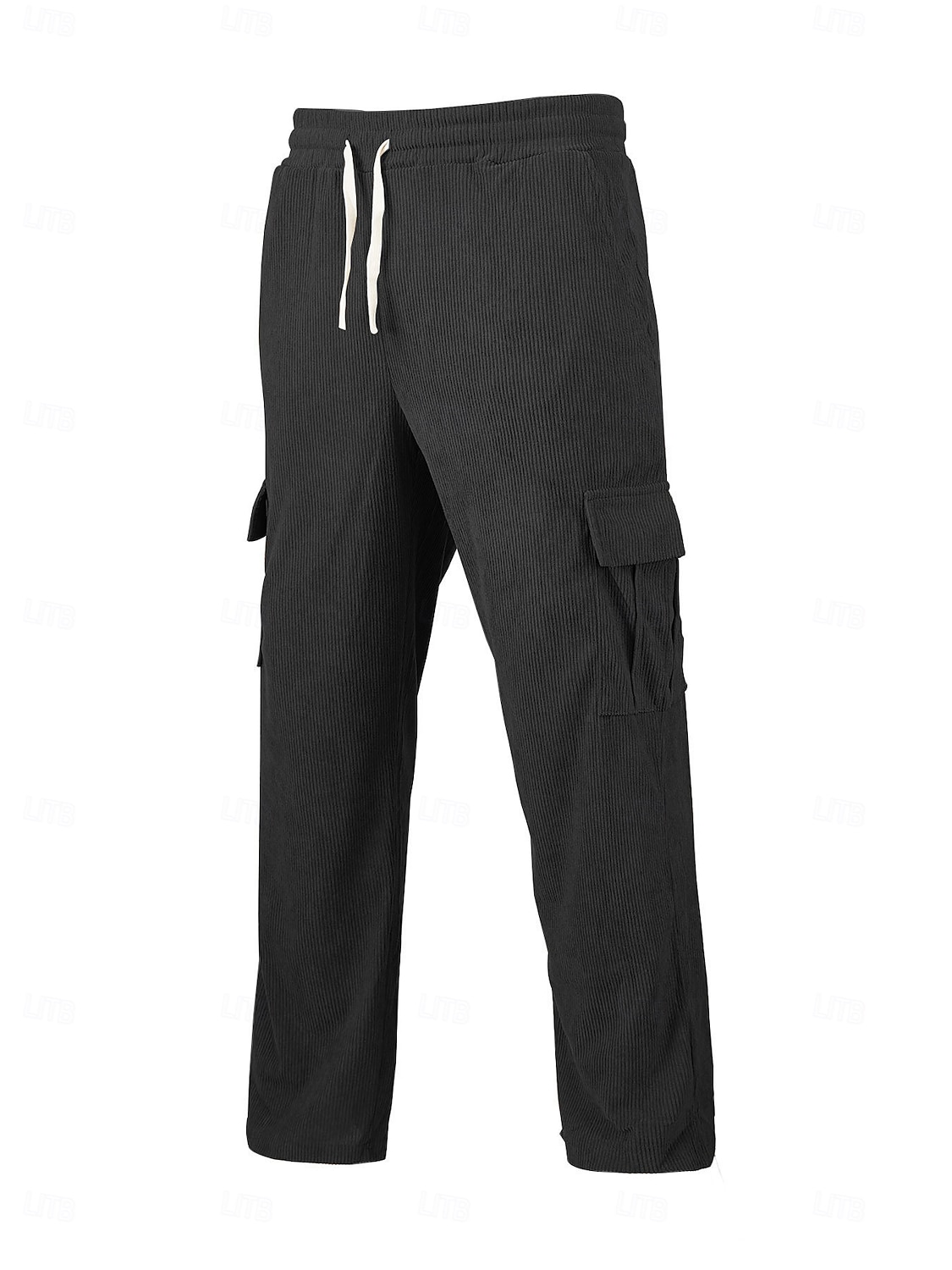 Homme Pantalons Pantalon en velours côtelé Pantalons Amples Pantalon décontracté Taille Élastique Jambe Droite Couleur Unie Confort Évacuation de l'Humidité Longueur complète Occasionnel Quotidien de 2026 ? $25.99 –P17