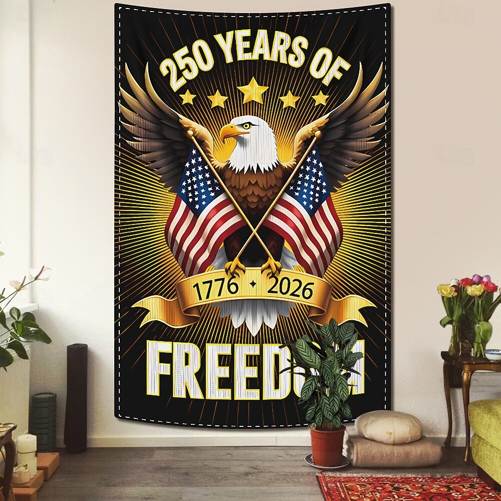 Independence Day Tapestry Banners Blanket Flag 3D Bedroom Living Room Dorm Teens Room College Dorm Wall Porch Home Decor 2026 - $20.99 –P7