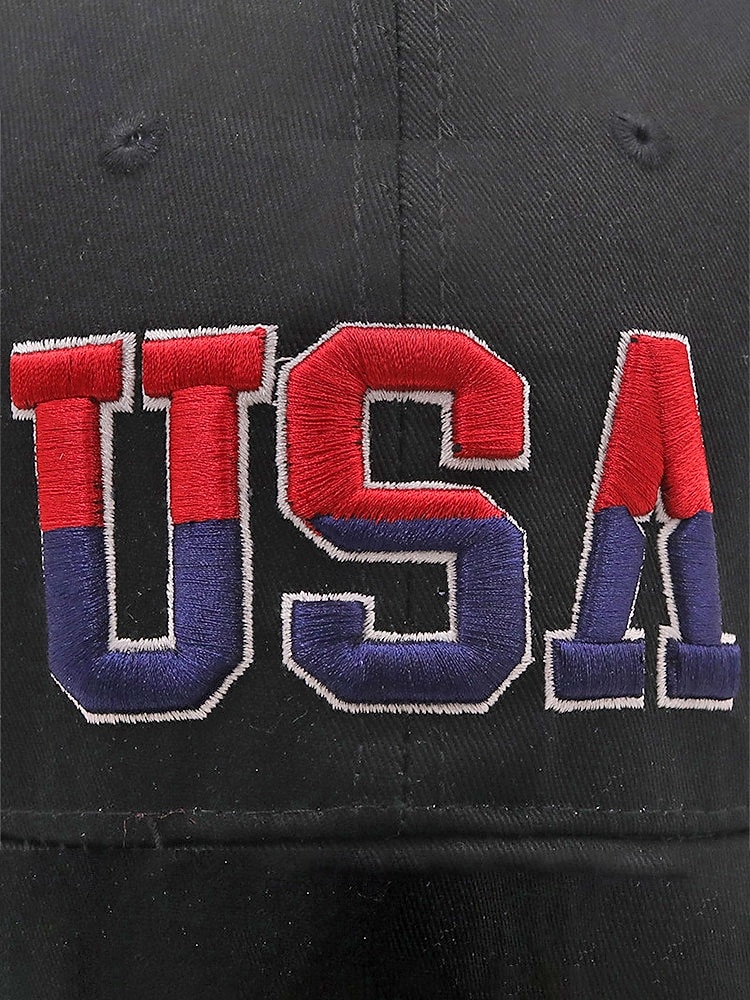 250. výročí Spojených států pánská vyšívaná baseballová čepice USA vícebarevná nastavitelná ideální pro oslavy Dne USA a nezávislosti vlastenecký design s vlajkou USA 2026 - $11.99 –P10