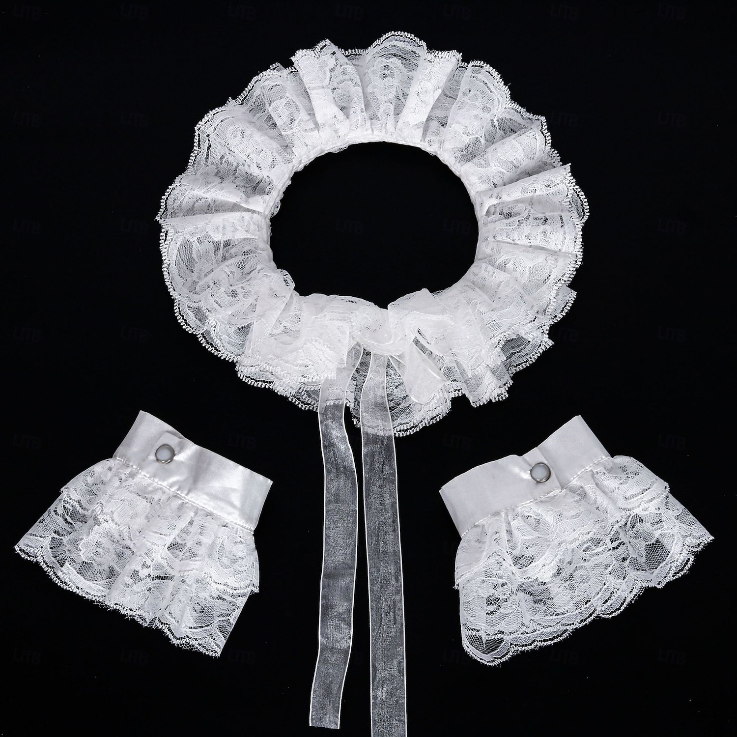Retrò Vintage Rococò Vittoriano Collare staccabile Principessa Gentildonna Pizzo Costume Per donna Carnevale Halloween Fiera Rinascimentale Adulti Altri Accessori del 2026 a $28.99 –P6