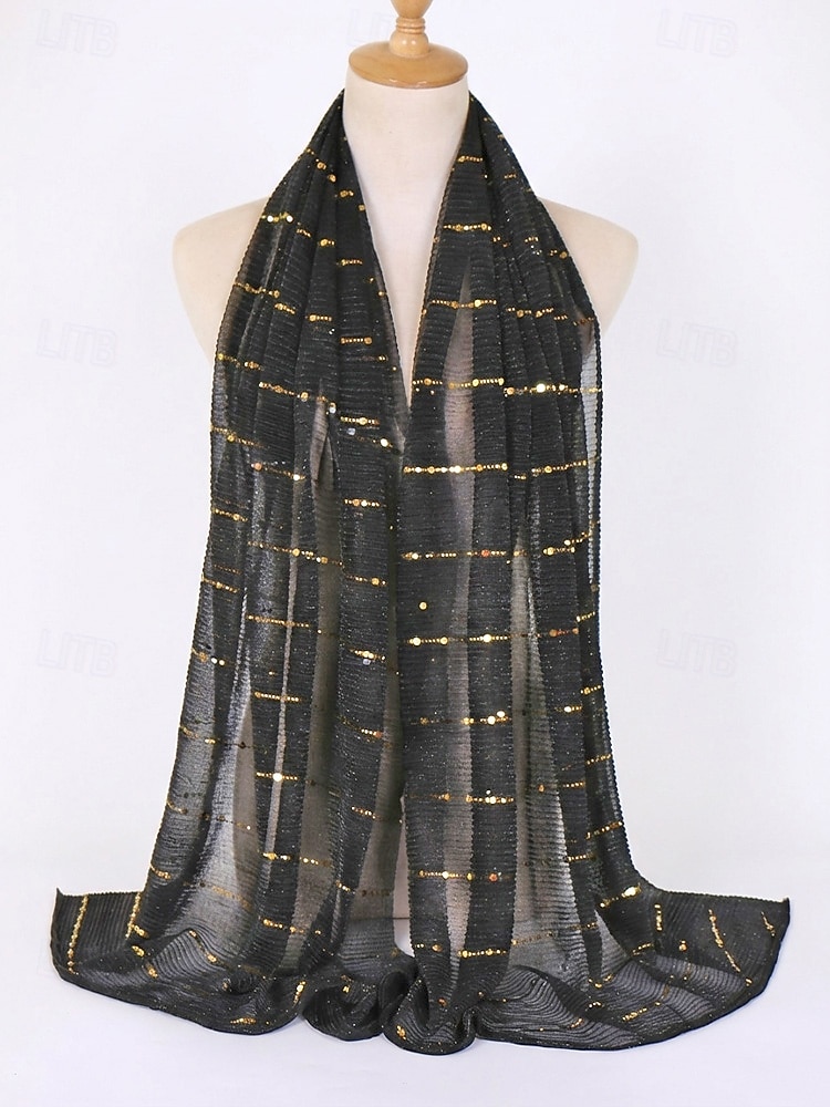 scialle da damigella d'onore da donna, può essere usato come sciarpa, disponibile in più colori, materiale in poliestere, design elegante per matrimoni e feste del 2026 a $11.99 –P6