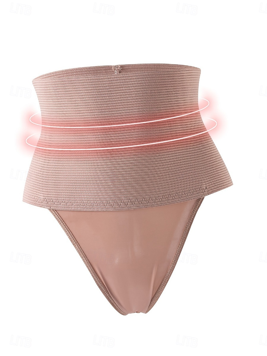 Dam Shapewear Aktiv Ledigt Komfort Ren färg Lappverk G-string Dagligen Hem Semester Svart Kaki Sommar Vår Smal 2026 - $11.49 –P8