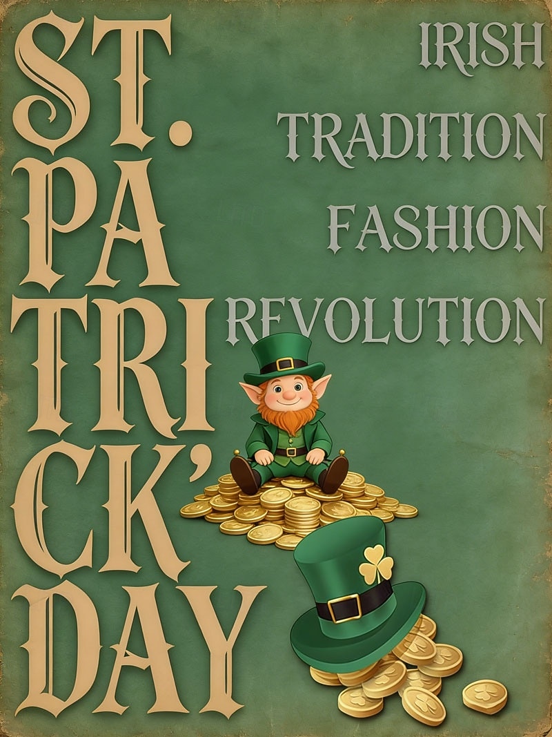 St. Patrick's Day Women's T Shirt Print Graphic Shamrock Vintage Stylish Classic Short Sleeve V Neck Regular Tops Daily Weekend Vacation Wear Green Summer Spring 2026 - $16.99 –P2