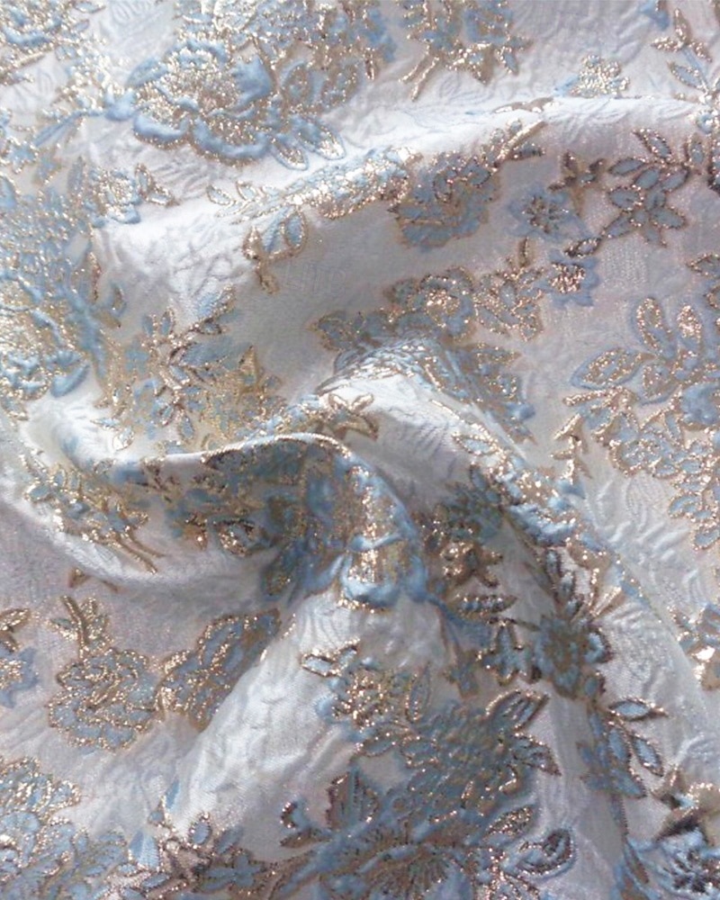 A-الخط طول الأرض فستان رسمي فساتين السهرة منفوش الزي الرسمي أنيق سبليت عالية بدون كم V رقبة حفلة في الحديقة زفاف قماش الجاكار مع انقسام 2026 - $195.99 –P5