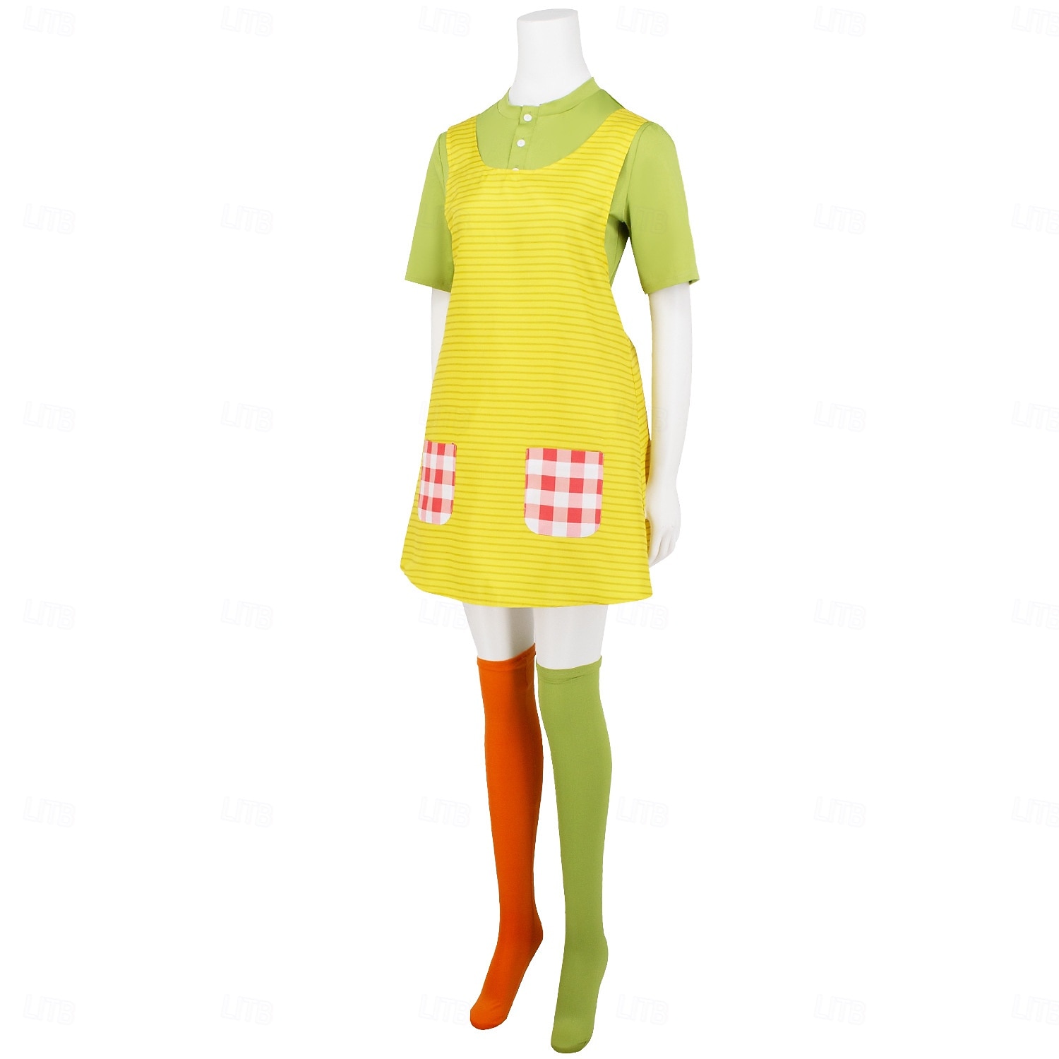 Karneval 2026 Kleid Ausgefallene Kostüme Lustiges rothaariges Mädchen Cosplay Erwachsene Damen Halloween Karneval Party Verkleiden 2026 - $49.99 –P7