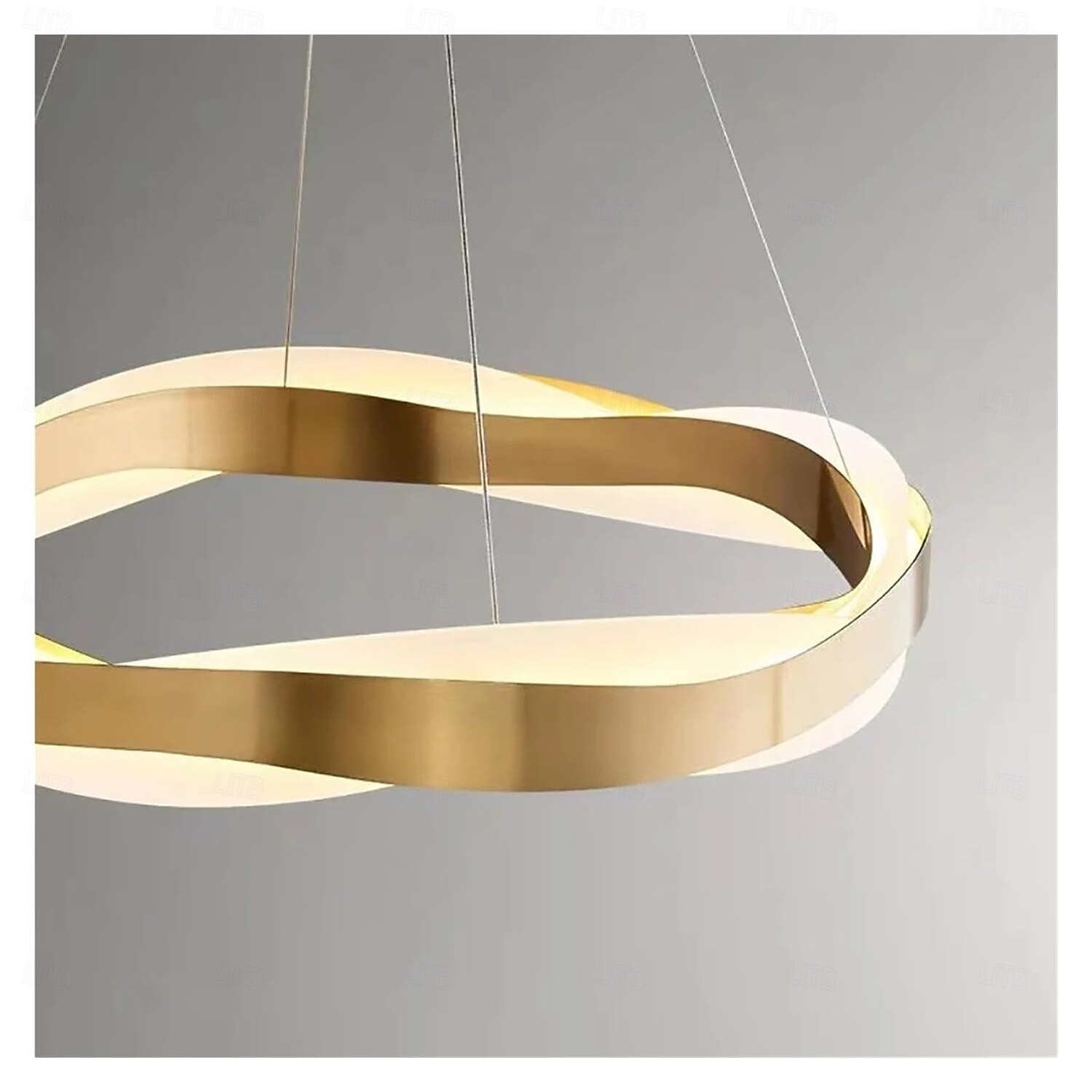 Nordic Modern Ring LED 3 Color 65/80cm Chandelier for Living Room Bedroom Dining Table Pendant Lamp Home Decor Lighting,Ceiling Pendant Light 2026 - $649.99 –P8