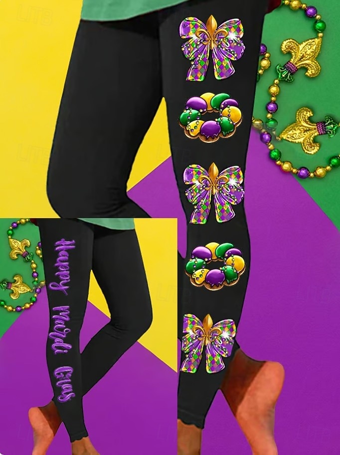 Per donna Leggings Vacanza Vintage Stile Etnico Lunghezza intera Vita AltaPantsCarnevale Grafico A righe Astratto Comodità Morbido Confortevole Elasticizzato Quotidiano Casa All'aperto Nero verde del 2026 a $21.99 –P2