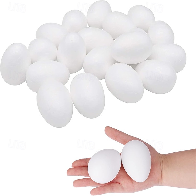 Набор из 160 пасхальных подвесных яиц, белые пластиковые пасхальные украшения, пасхальные поделки своими руками, пасхальные украшения, набор расписных яиц, пасхальная тематика. 2026 - $36.99 –P3