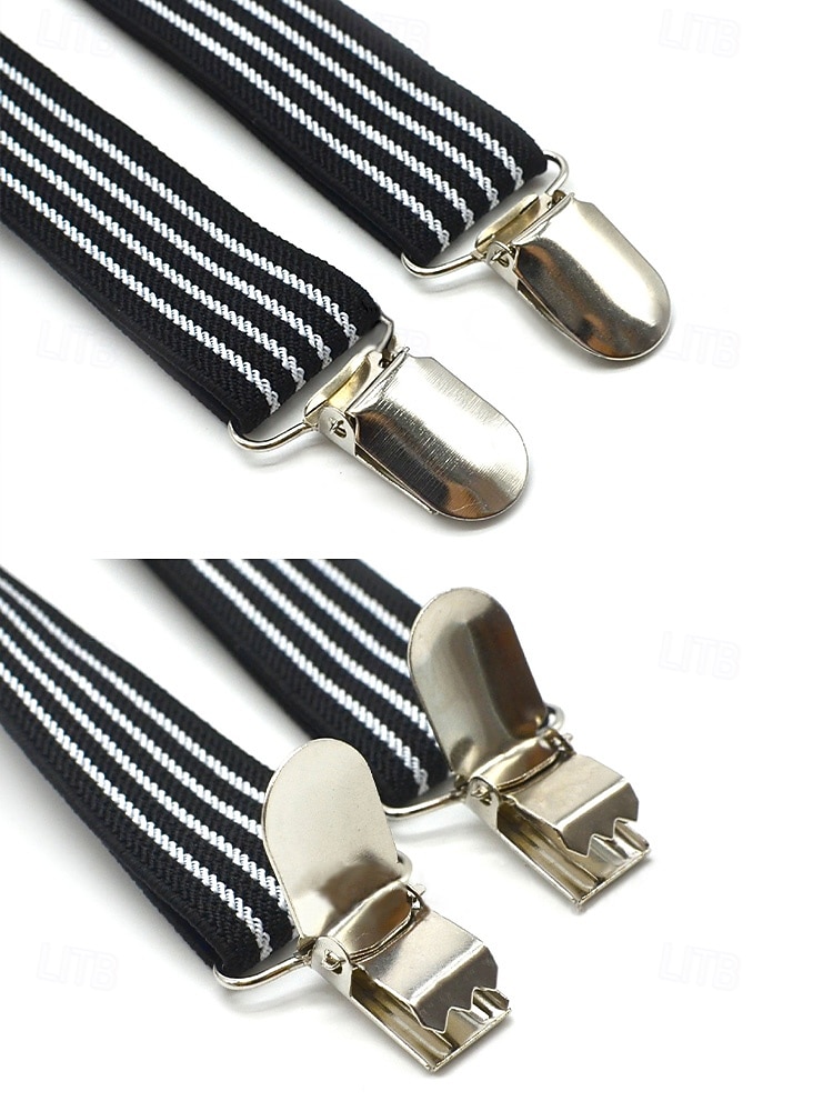 Регулируемые эластичные подтяжки для брюк, эластичные полиэстеровые Y-образные подтяжки, различные цвета, классический формальный стиль, идеально подходят для свадеб, Дня святого Валентина, вечеринок и повседневной носки. 2026 - $9.99 –P8