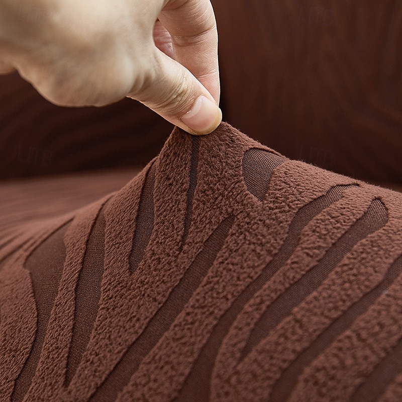 Sokkenhoes van elastische jacquardstof met rokzoom, geschikt voor L-vormige banken, hoekbeschermer voor woonkamerbanken, antislip, wasbaar en stofwerend. Geschikt voor 1, 2, 3 of 4 zitplaatsen. 2026 - $61.99 –P7