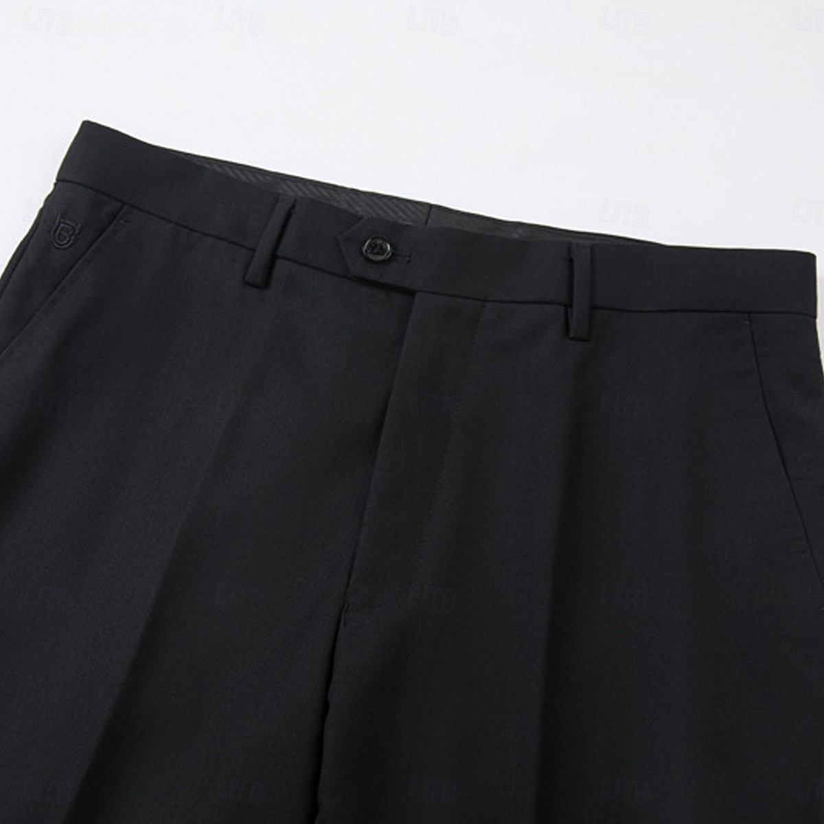 A bărbaților Smoking Costume de petrecere Casual Afaceri Albastru piscină Negru Primăvară Costum Șap de rețea Petrecere Afacere Dungi Slim Fit Set 3 piese Un singur rând, un nasture 2026 - $129.99 –P17