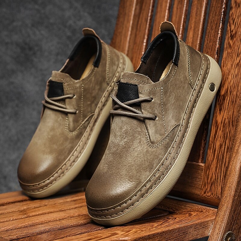 Ανδρικά κίτρινα casual αθλητικά παπούτσια, απαλό άνω μέρος, άνετο σχέδιο με κορδόνια, χαλαρό στυλ για καθημερινή χρήση και ταξίδια 2026 - $64.99 –P10