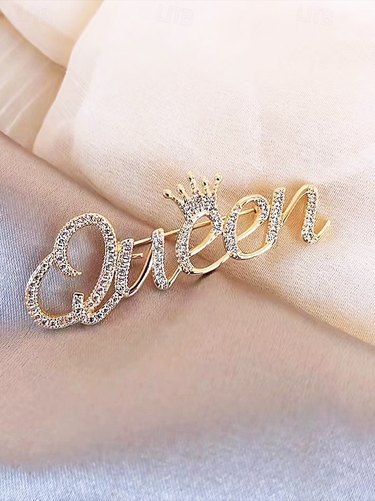 Женская брошь в форме сердца из сплава с искусственным жемчугом, доступно несколько вариантов дизайна, идеально подходит для Дня святого Валентина, свадеб и повседневной носки. 2026 - $7.99 –P10