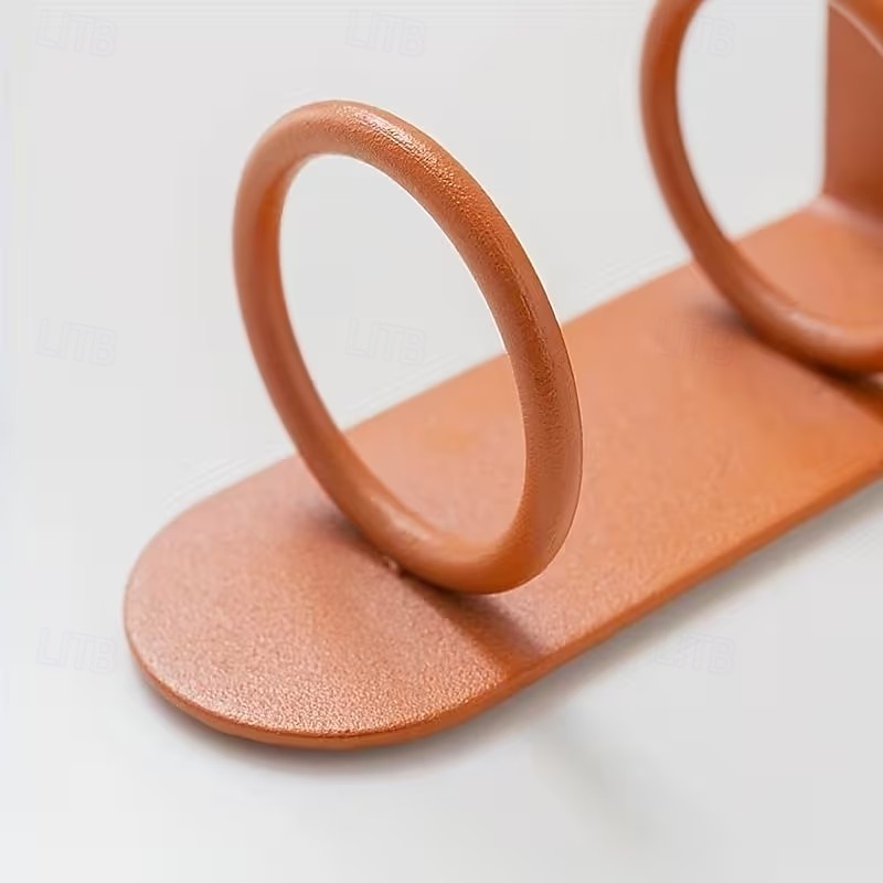 Conjunto de 2 porta-escovas de dentes de parede, organizador de chuveiro sem furos com espaço para lâmina de barbear, design ergonômico durável, acessório de banheiro que economiza espaço para casa e de 2026 por $16.49 –P5