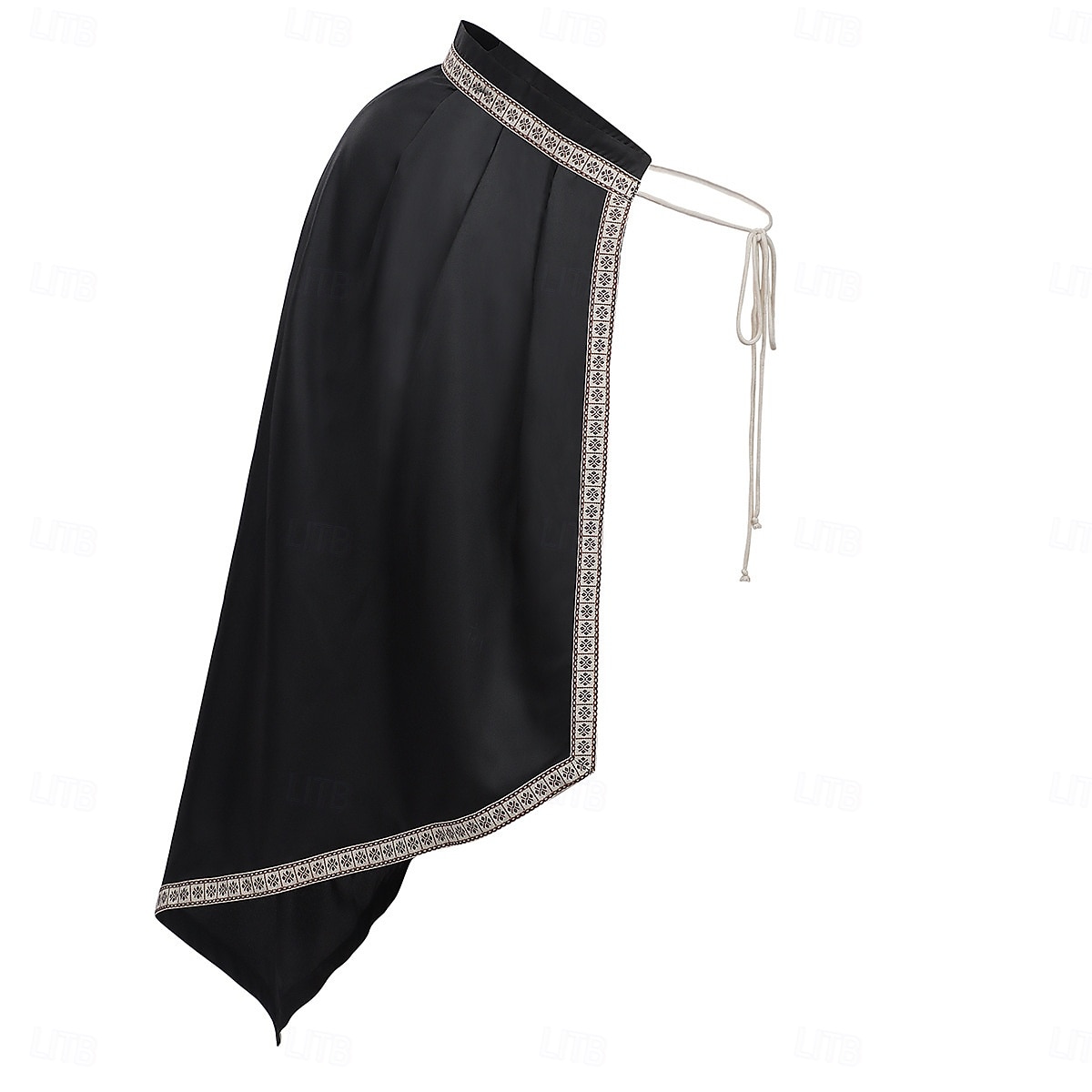 Retro / vintage Keskiaika Renessanssi Viitta Shaalit Soturi Ritari Kelttiläinen ritari Naamiaispuku Miesten Kelttiläinen Halloween Karnevaali Renessanssin messut LARP Aikuisten Viitta 2026 - $38.99 –P4