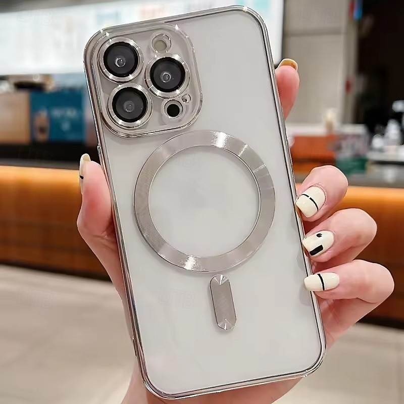 Handy Hülle Handyhüllen Für iPhone 17 Air 17 16 15 14 Pro Max Plus 13 Pro Max Rückseite Magnetisch Stoßfest Retro TPU 2026 - $13.99 –P11