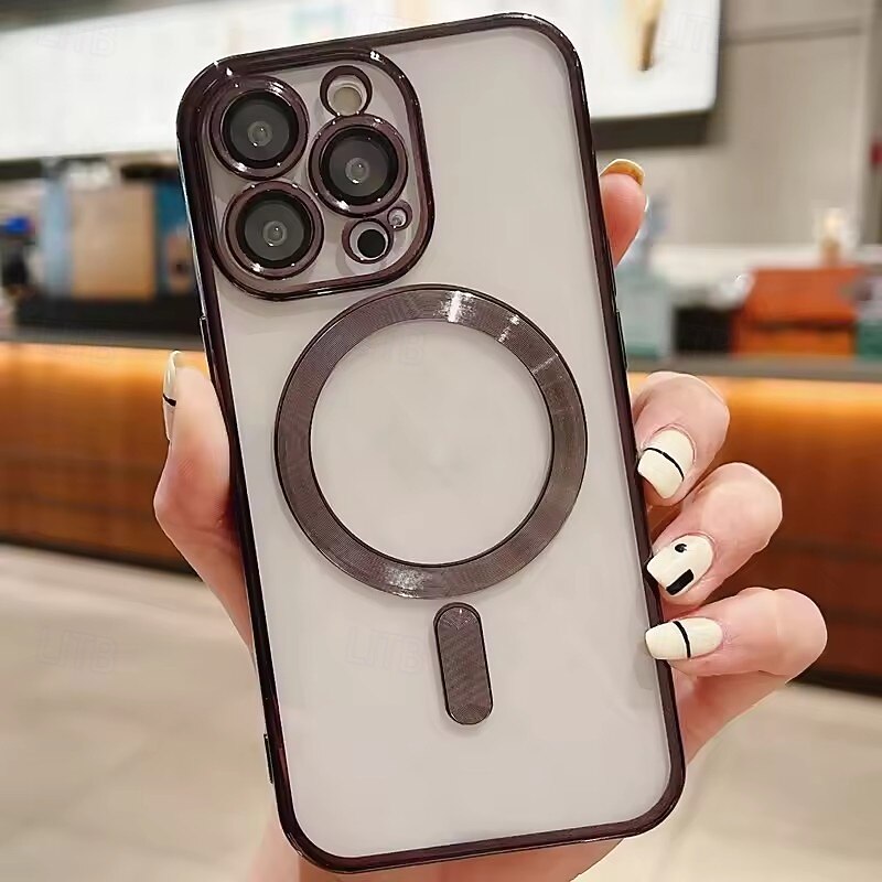 Handy Hülle Handyhüllen Für iPhone 17 Air 17 16 15 14 Pro Max Plus 13 Pro Max Rückseite Magnetisch Stoßfest Retro TPU 2026 - $13.99 –P7