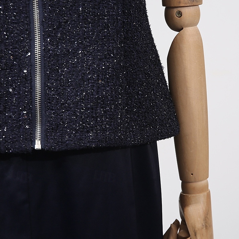 Mermaid Trumpet Ankle Length Derby Dress Mother of the Bride Dress Short Sleeve High Neck Elegant Kentucky Derby with Flower 2026 - $137.99 –P12