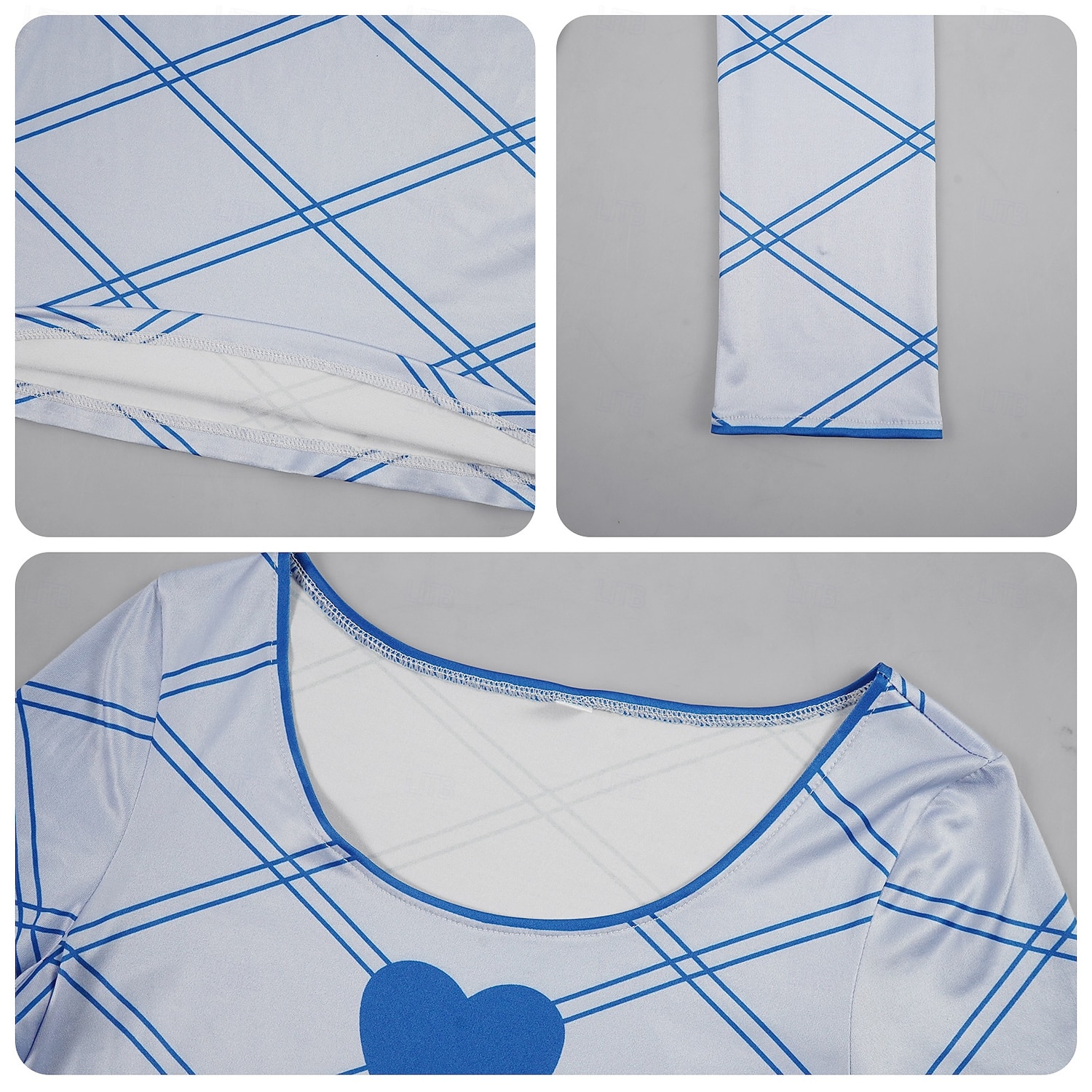 Aventurier des océans Pirate au chapeau de paille Costume de cosplay Tenues Anime for Femmes Adulte Halloween Carnaval Mascarade Vacances Performance Salon de l'Anime de 2026 ? $40.99 –P6