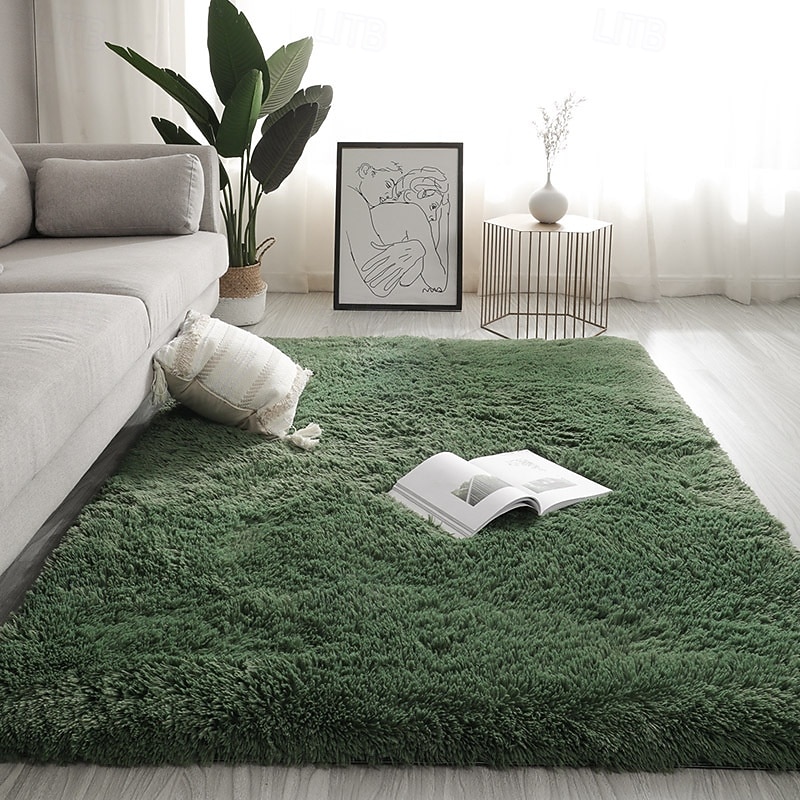 tappeto per camera da letto in stile nordico, tappeto morbido e decorativo per soggiorno, tavolino da caffè, comodino e arredamento per cameretta delle ragazze del 2026 a $24.99 –P14