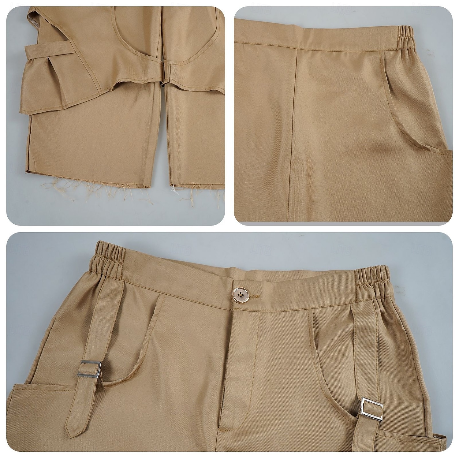 Haveventyrer Stråhattpirat Cosplay kostyme Drakter Anime for Herre Voksne Halloween Karneval Maskerade Feriereise Ytelse Comic Con 2026 - $41.99 –P7