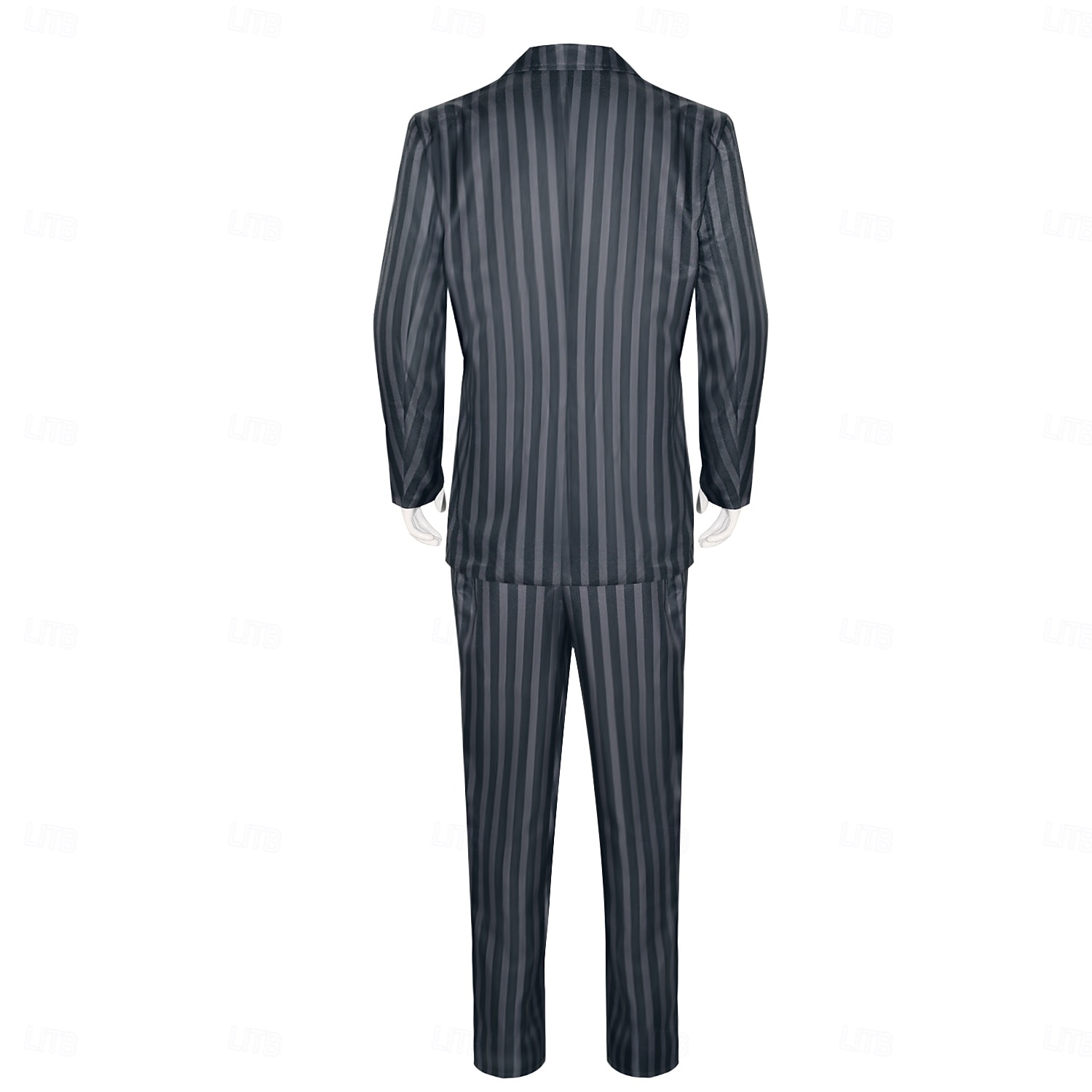 Gótikus horror Sötét Akadémia Kabát Blúz / Ing Nadrágok Gótikus for Férfi Felnőttek Álarcos mulatság 2026 - $85.99 –P7