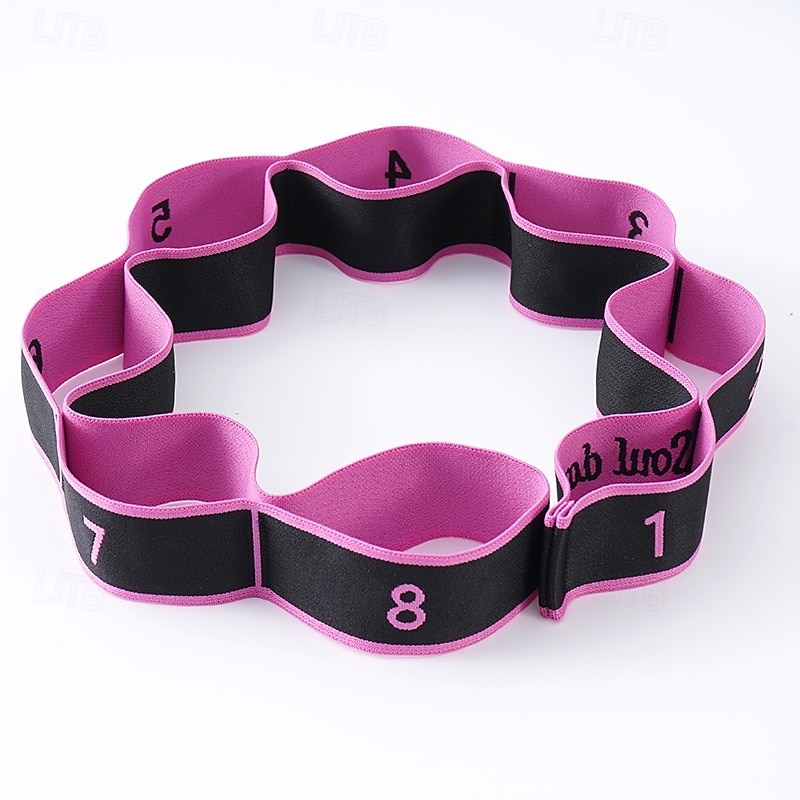 2 stk. treningsmotstandsbånd for tøying og yoga, tallstretchmotstandsbånd med tydelige markeringer, 8-seksjoners elastiske treningsbånd for tøying og forming av hele kroppen 2026 - $16.99 –P15