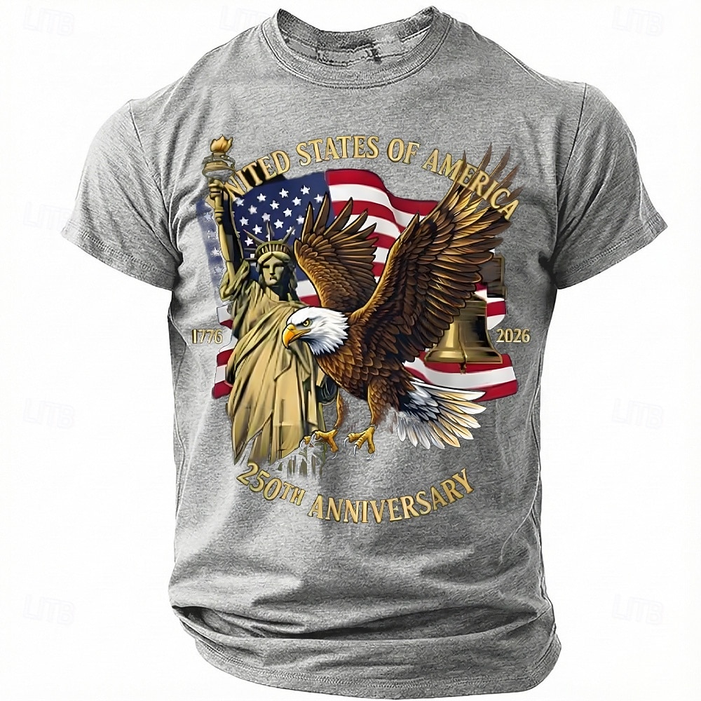 4η Ιουλίου 2026 250η Ημέρα Μνήμης Τ-shirt 2026 - $8.99 –P1