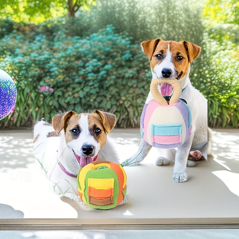 Exclusivo para cães, planeta feliz! Mordida - bolas de brinquedo interativas que estimulam a natureza a brincar sem parar. de 2026 por $28.99 –P9
