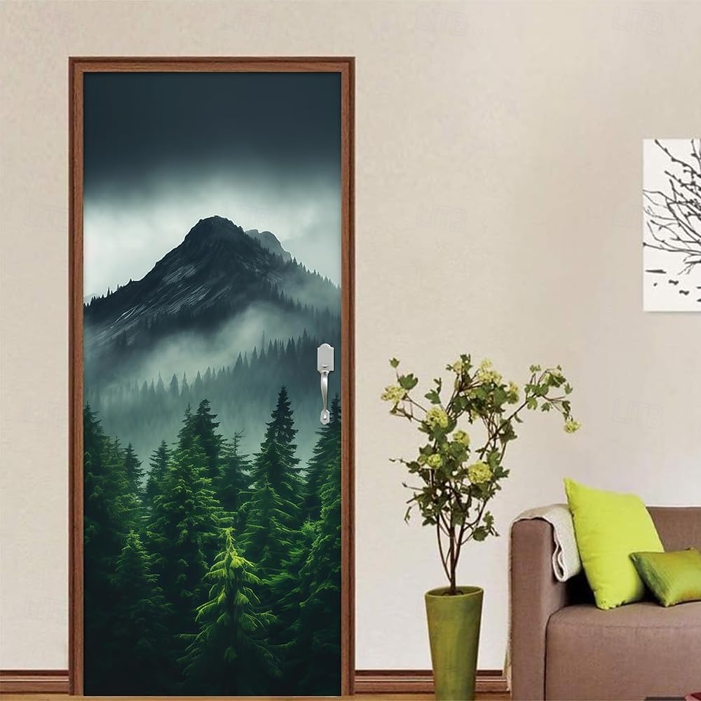 natura foresta sentiero porta striscione sentiero di luce solare attraverso parete arazzo paesaggio 3d scenario per camera da letto corridoio arredamento casa del 2026 a $17.99 –P6
