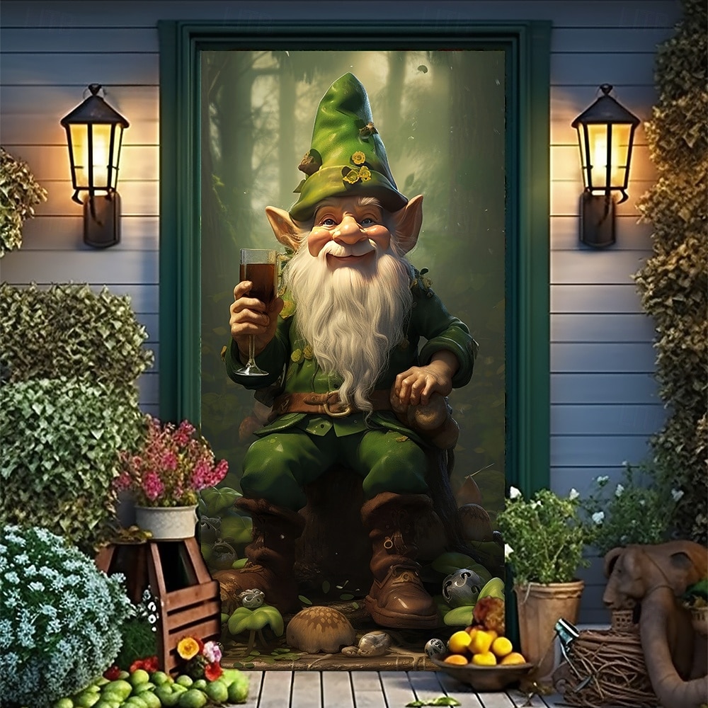 St. Patrick's Day Posters Door Cover Outdoor Banners Green Hat Shamrock Cute 3D Party Dorm Teens Room College Dorm Guys Man Cave Frat Bedroom Shooting Backgrounds Home Decor 2026 - $19.99 –P11