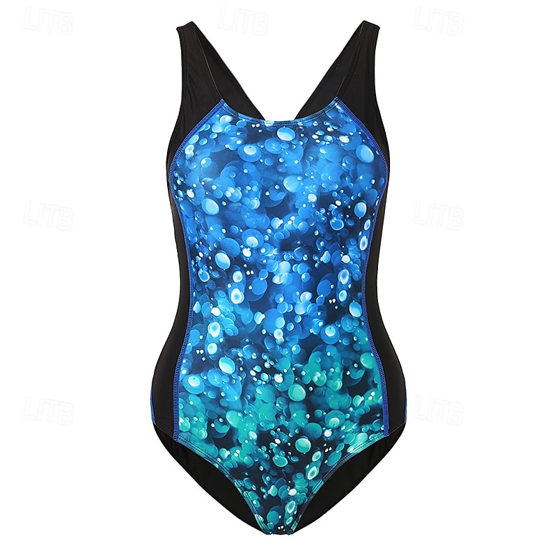 Dam Baddräkt Baddräkter One Pieces Lutning UV-skydd Elastisk Ärmlös Badkläder Baddräkt Surfing Dykning Simmning Sommar 2026 - $18.99 –P7