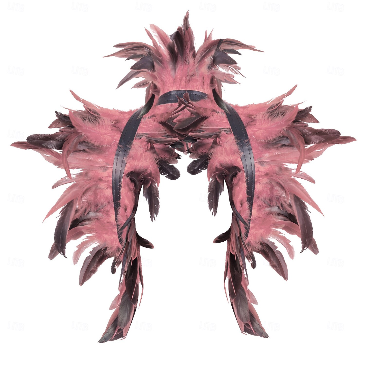 Carnaval 2026 Rio Carnaval Szamba Kiegészítők női piros tollas szárnyak hátizsák Brazíliai Fesztivál Előadói Jelmez 2026 - $17.99 –P5