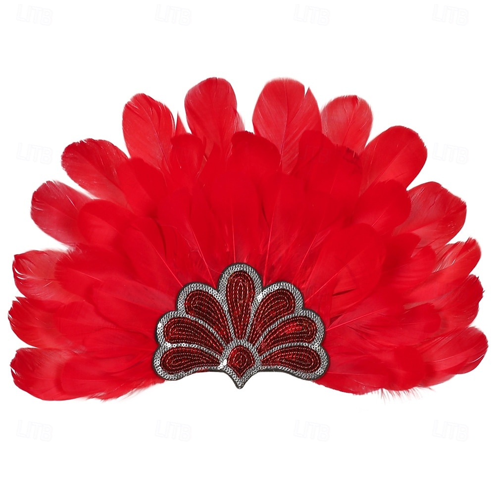 karnevál 2026 riói karnevál samba kiegészítők többszínű toll karneváli fejdísz brazil fesztivál előadás jelmez 2026 - $12.99 –P3