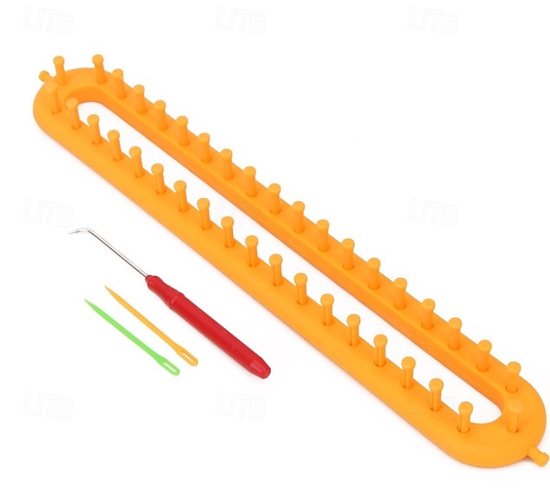 Длинная вязальная доска, швейное ремесло, многовязаный ткацкий станок, инструмент «сделай сам», шарф, шаль, одеяла, вязальщица для начинающих, аксессуары для шитья 2026 - $10.49 –P10