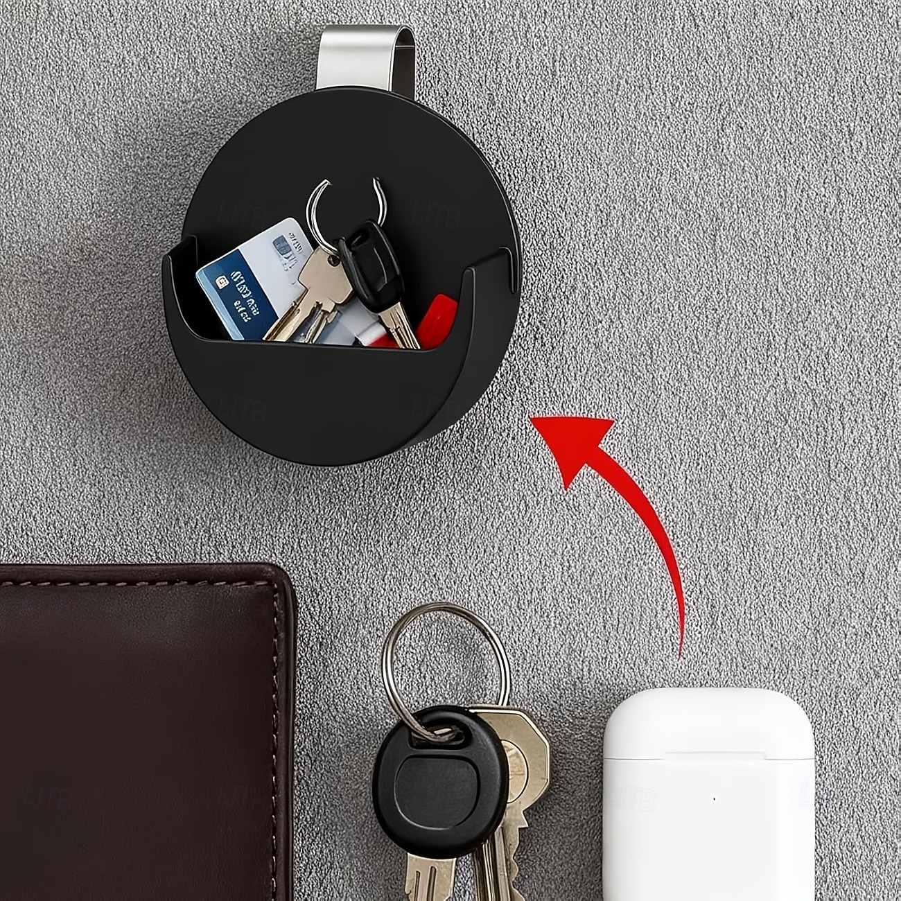 Suporte para lata de tabaco de mascar para quebra-sol de carro, suporte para mascar de carro, suporte para quebra-sol de carro, acessório interno automotivo que economiza espaço, clipe de de 2026 por $27.99 –P7