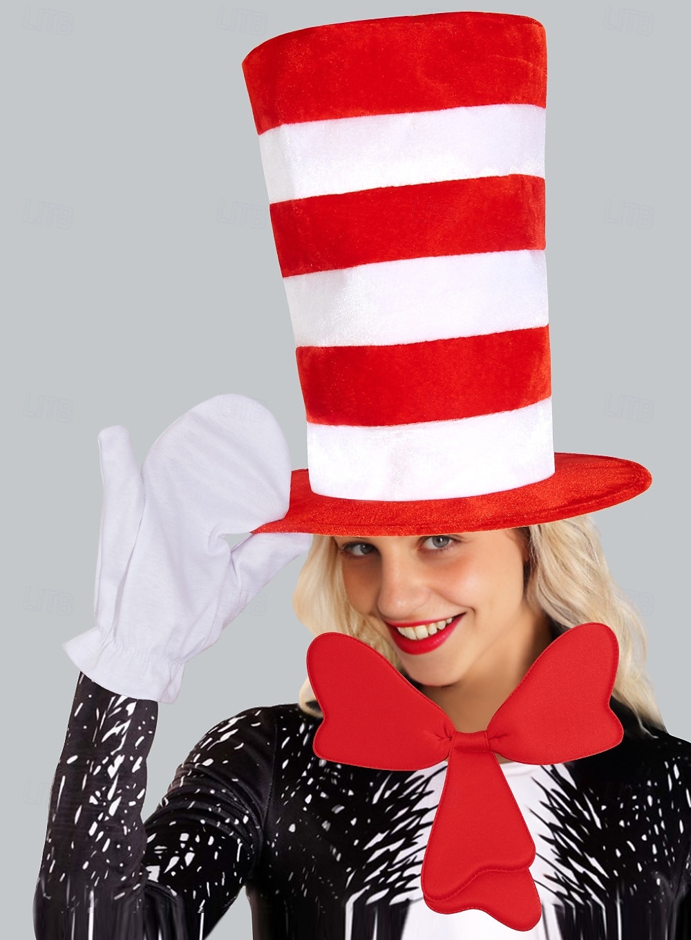 Cat Gloves Hat More Accessories Classic Storybook Character Storybook Characters Cosplay for Unisex Adults' Halloween Carnival Book Week Performance Educational Dress Up 2026 - $22.99 –P4
