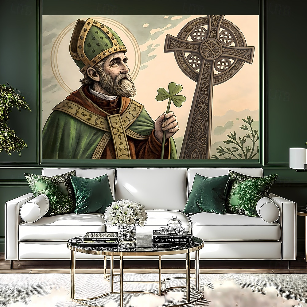 St. Patrick's Day Tapestry Banners Blanket Elf Shamrock Cute Romantic 3D Bedroom Living Room Dorm Teens Room College Dorm Wall Porch Home Decor 2026 - $20.99 –P1