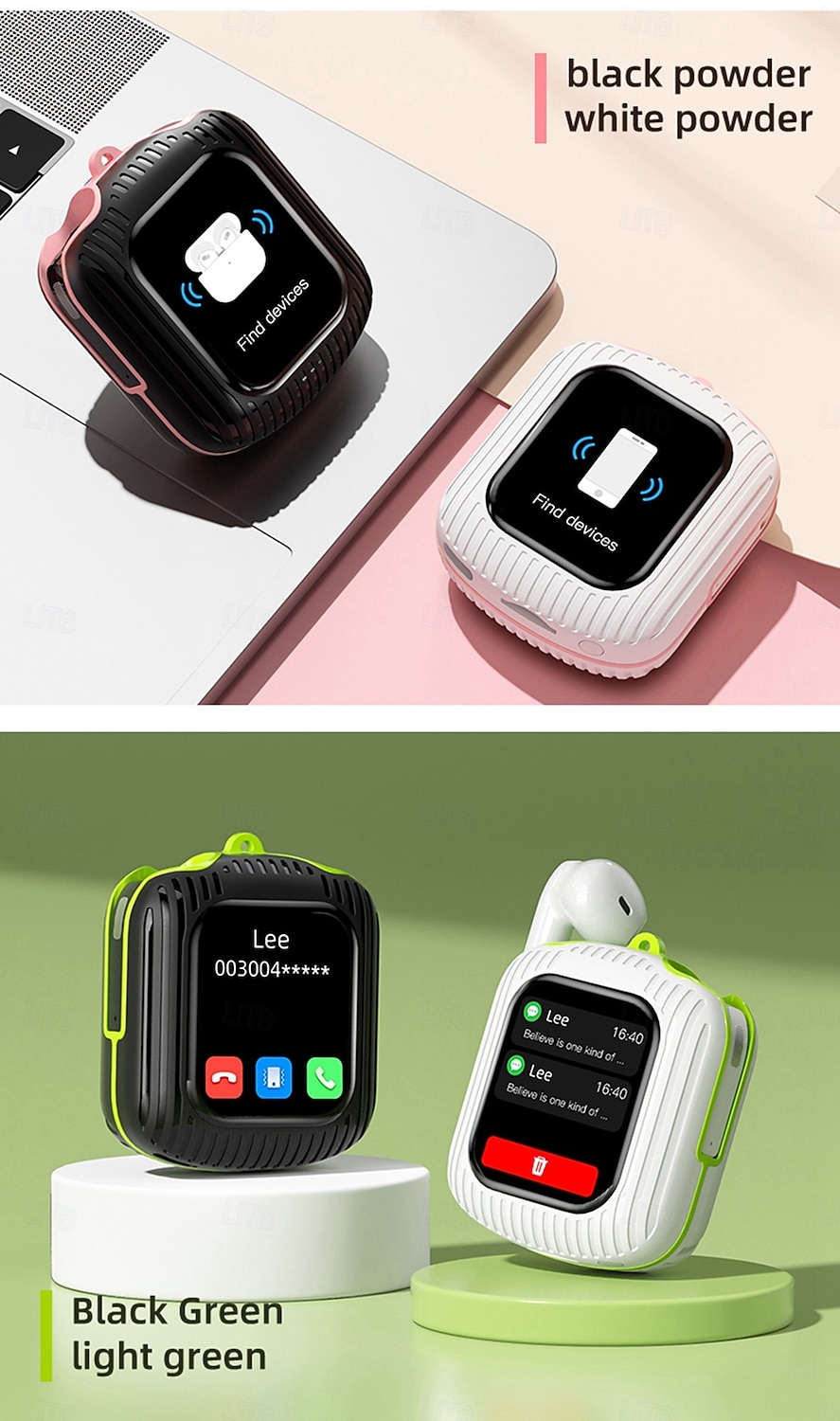 K8 Auricolari True Wireless TWS In-ear Bluetooth 5.3 Cancellazione del rumore Stereo Con la scatola di ricarica per Apple Samsung Huawei Xiaomi MI Allenamento in Palestra Uso Quotidiano All'aperto del 2026 a $67.99 –P14