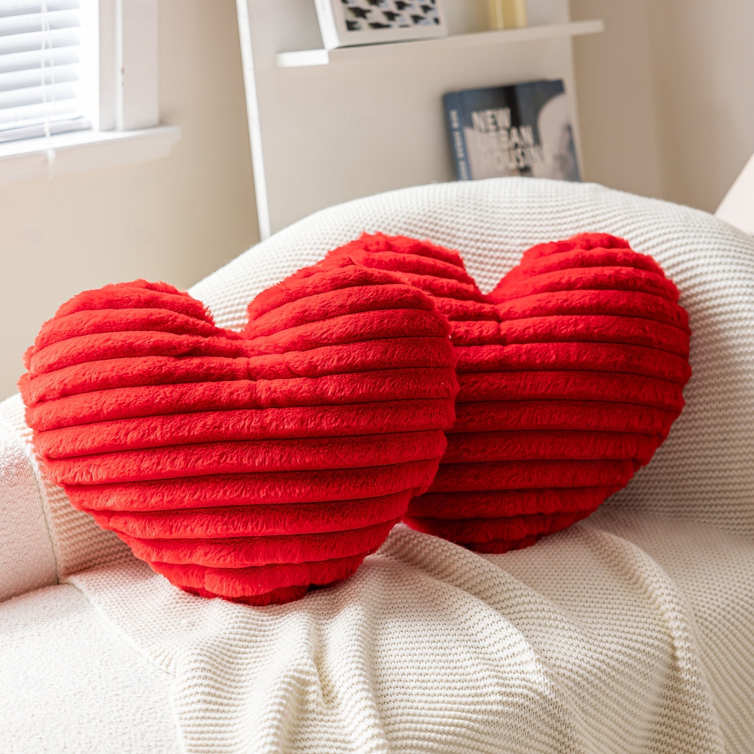 Heart Pillow White Pink Throw Pillows Decorative Pillows.Heart Shaped Throw Pillows for Bed Couch Chair Bedroom Room.Cute Small Pillow for Valentines Day Women Valentine Wedding Home Decor 2026 - $14.99 –P4