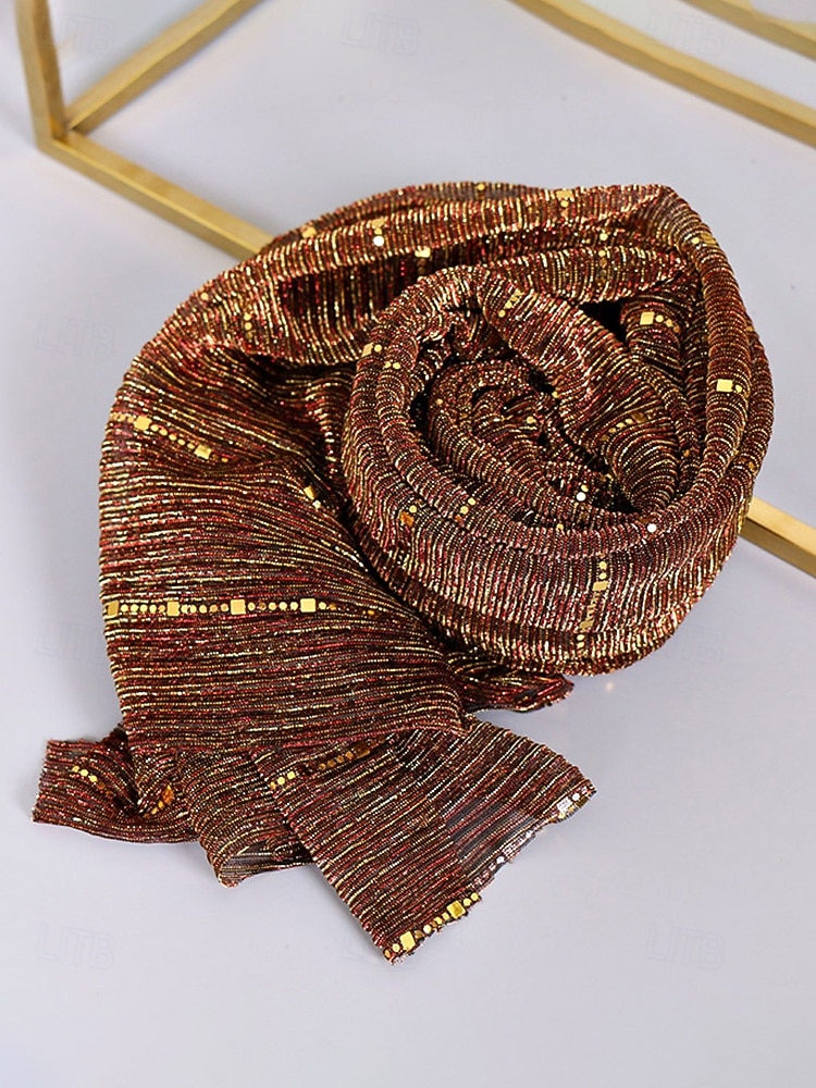 scialle da damigella d'onore da donna, può essere usato come sciarpa, disponibile in più colori, materiale in poliestere, design elegante per matrimoni e feste del 2026 a $11.99 –P10