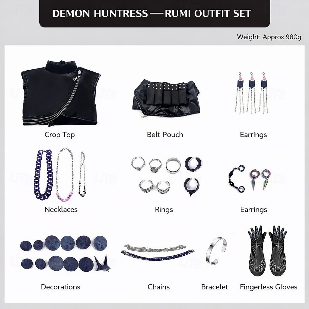 Kpop Inspired Korean Idol Inspired Pop Star Costume Fancy Dress Virtual Idol for Girls' Kid's Adults' Halloween Carnival Performance Comic Con Anime Expo 2026 - CAD $190.99 –P2