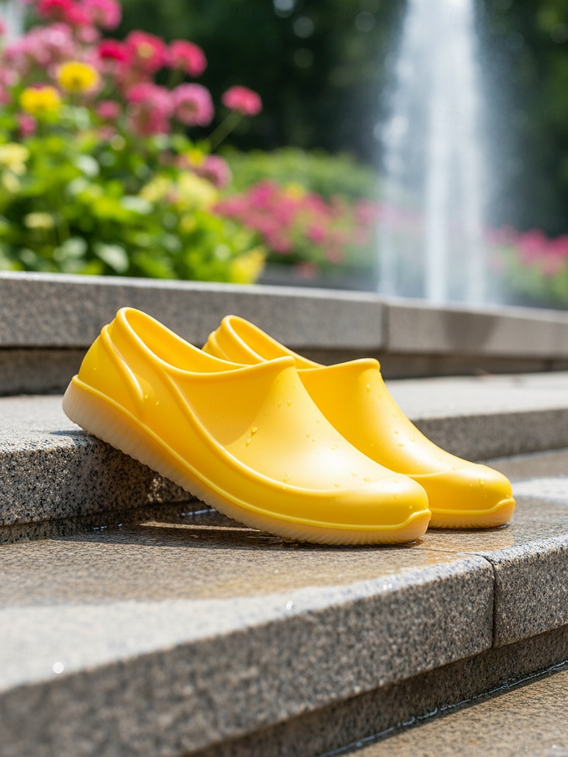 أحذية نسائية صفراء مقاومة للماء للحديقة - أحذية خفيفة الوزن سهلة الارتداء للبستنة، والعمل في الهواء الطلق، واستخدام الفناء، والشاطئ، والأيام الممطرة 2026 - $24.99 –P3